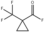 Cyclopropanecarbonyl fluoride, 1-(trifluoromethyl)- (9CI) Struktur