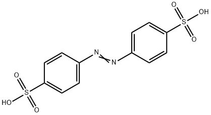 4,4'-azobis(benzenesulfonic acid) Struktur