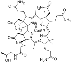 COBINAMIDE DICYANIDE Struktur