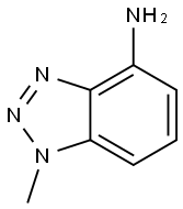 4-Amino-1-methyl-1H-benzotriazole Struktur