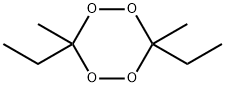 3,6-Dimethyl-3,6-diethyl-1,2,4,5-tetraoxacyclohexane Struktur