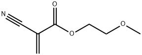 2-methoxyethyl 2-cyanoacrylate Struktur