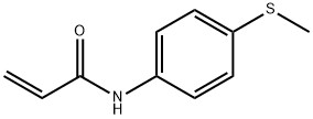 N-[4-(methylthio)phenyl]acrylamide Struktur