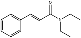 2-PropenaMide, N,N-diethyl-3-phenyl-, (2E)- Struktur