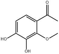 3',4'-DIHYDROXY-2'-METHOXYACETOPHENONE Struktur