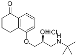 ent-Levobunolol, Hydrochloride Struktur