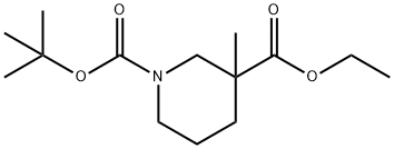 N-Boc-3-Methylnipecotic acid ethyl ester Struktur