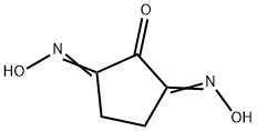 2,5-Bis(hydroxyimino)cyclopentan-1-one Struktur