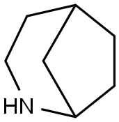 2-Azabicyclo[3.2.1]octane Struktur