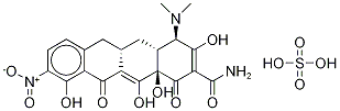 9-Nitrosancycline Monosulfate
 Struktur