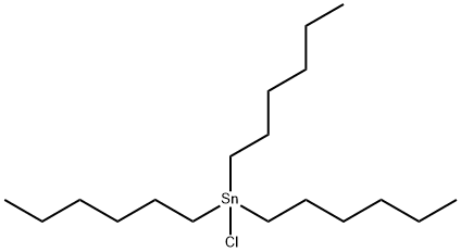 Trihexyltin Struktur