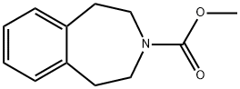 1,2,4,5-TETRAHYDRO-BENZO[D]AZEPINE-3-CARBOXYLIC ACID METHYL ESTER Struktur