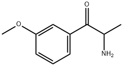 Propiophenone,  2-amino-3-methoxy-  (8CI) Struktur