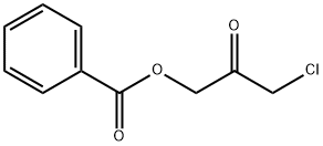 Benzoic acid 3-chloro-2-oxopropyl ester Struktur