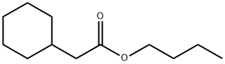 Butyl cyclohexylacetate Struktur