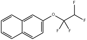 2-(1,1,2,2-TETRAFLUOROETHOXY)NAPHTHALENE Struktur