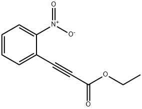 (2-NITRO-PHENYL)-PROPYNOIC ACID ETHYL ESTER Struktur