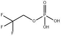 2,2,2-trifluoroethyl phosphate Struktur