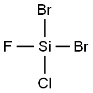 Dibromochlorofluorosilane Struktur