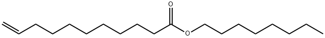 10-Undecenoic acid octyl ester Struktur