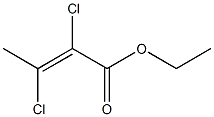 (Z)-2,3-Dichloro-2-butenenitrile Struktur