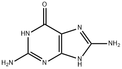 8-AMINOGUANINE Struktur