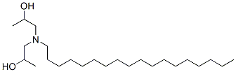 1,1'-(octadecylimino)dipropan-2-ol Struktur