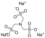 trisodium nitrilotrimethanesulphonate  Struktur