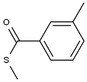 3-Methylthiobenzoic acid S-methyl ester Struktur