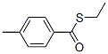 4-Methylbenzenecarbothioic acid S-ethyl ester Struktur