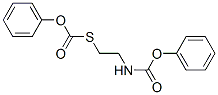 N-[2-[[(Phenoxy)carbonyl]thio]ethyl]carbamic acid phenyl ester Struktur