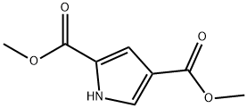 DiMethyl 1H-pyrrole-2,4-dicarboxylate Struktur