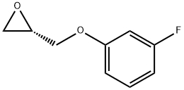 (S)-2-((3-FLUOROPHENOXY)METHYL)OXIRANE Struktur