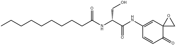 N-SMASE SPIROEPOXIDE INHIBITOR Struktur