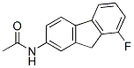 N-(8-Fluoro-9H-fluoren-2-yl)acetamide Struktur