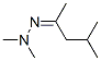 4-Methyl-2-pentanone dimethyl hydrazone Struktur