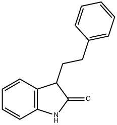 3-(2-phenylethyl)-1,3-dihydro-2H-indol-2-one Struktur