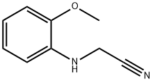 o-Anisidinoacetonitrile Struktur