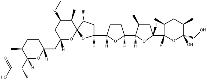 NIGERICIN SODIUM SALT Struktur