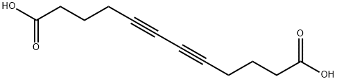 5,7-DODECADIYNEDIOIC ACID Struktur