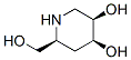 3,4-Piperidinediol, 6-(hydroxymethyl)-, (3R,4S,6S)- (9CI) Struktur