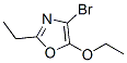 Oxazole, 4-bromo-5-ethoxy-2-ethyl- (9CI) Struktur