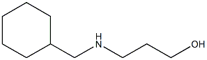 3-[(cyclohexylmethyl)amino]propan-1-ol Struktur