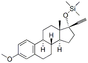 (17R)-3-Methoxy-17-(trimethylsiloxy)-19-norpregna-1,3,5(10)-trien-20-yne Struktur