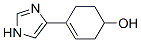 3-Cyclohexen-1-ol,  4-(1H-imidazol-4-yl)-  (9CI) Struktur