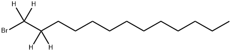 1-BROMOTRIDECANE-1,1,2,2-D4 Struktur