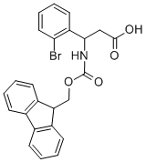 N-FMOC-3-AMINO-3-(2-BROMO-PHENYL)-?????