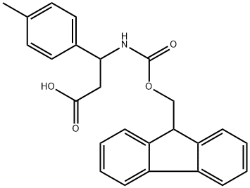 3-N-FMOC-3-(4-METHYLPHENYL)PROPIONIC ACID Struktur