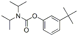 N,N-Diisopropylcarbamic acid 3-tert-butylphenyl ester Struktur