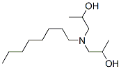 1,1'-(octylimino)dipropan-2-ol Struktur